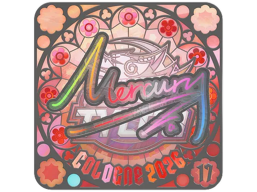 Sticker Slab | Mercury (Holo, Ranked) | Cologne 2026