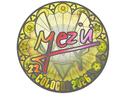 Sticker Slab | mezii (Holo) | Cologne 2026