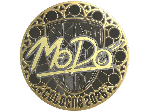 Sticker Slab | MoDo (Gold) | Cologne 2026