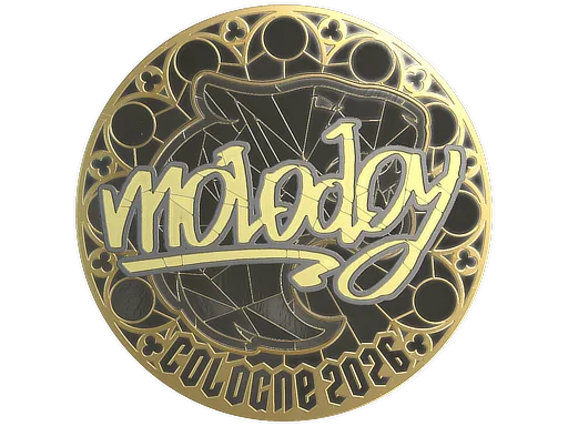Sticker | molodoy (Gold) | Cologne 2026