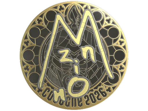 Sticker | mzinho (Gold) | Cologne 2026
