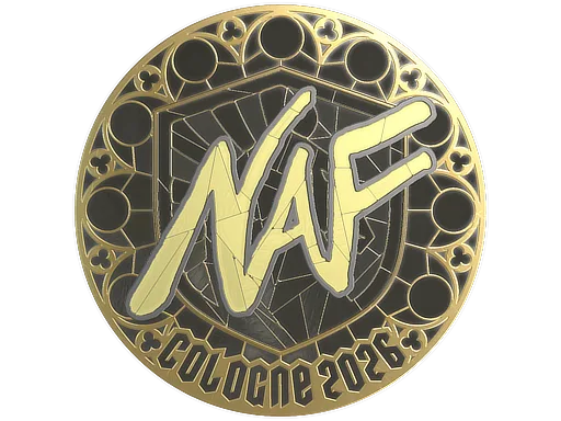 Sticker | NAF (Gold) | Cologne 2026