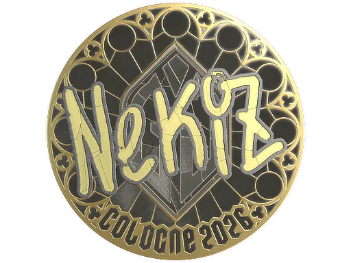 Sticker | NEKiZ (Gold) | Cologne 2026