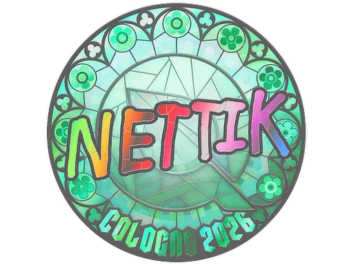 Sticker Slab | nettik (Holo) | Cologne 2026