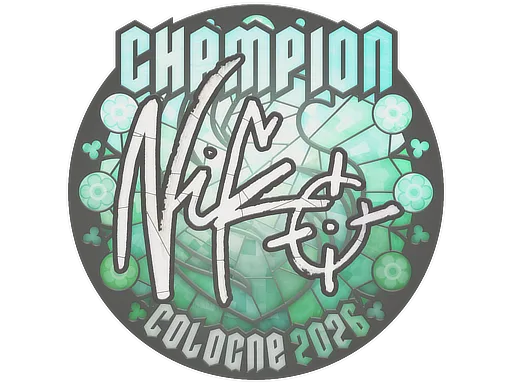 Sticker | NiKo (Champion) | Cologne 2026