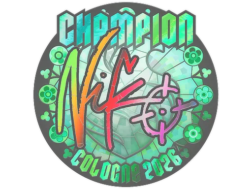 Sticker Slab | NiKo (Holo, Champion) | Cologne 2026