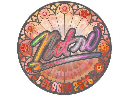 Sticker Slab | nitr0 (Holo) | Cologne 2026