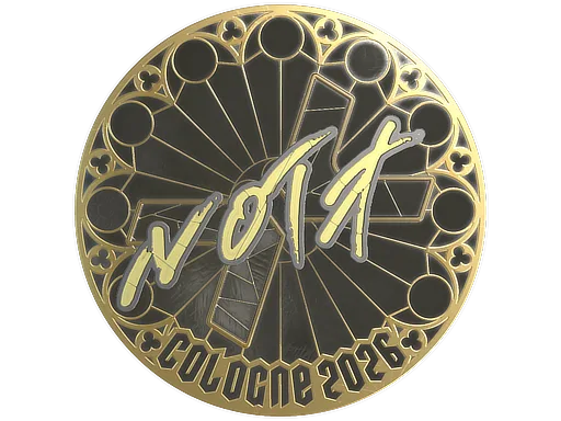 Sticker | nota (Gold) | Cologne 2026