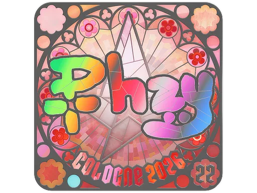 Sticker Slab | phzy (Holo, Ranked) | Cologne 2026