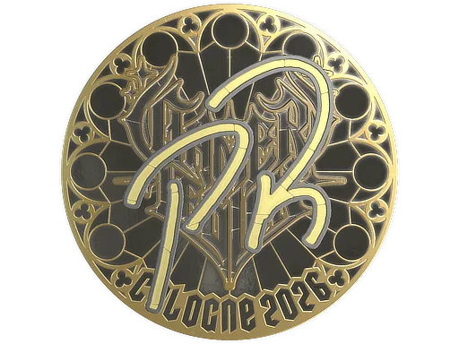 Sticker | PR (Gold) | Cologne 2026