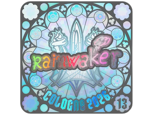 Sticker Slab | Rainwaker (Holo, Ranked) | Cologne 2026