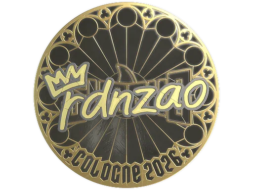 Sticker | rdnzao (Gold) | Cologne 2026