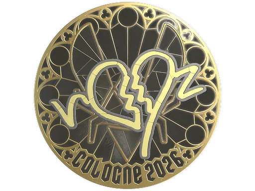 Sticker | ropz (Gold) | Cologne 2026
