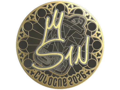Sticker Slab | s1n (Gold) | Cologne 2026