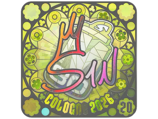Sticker Slab | s1n (Holo, Ranked) | Cologne 2026