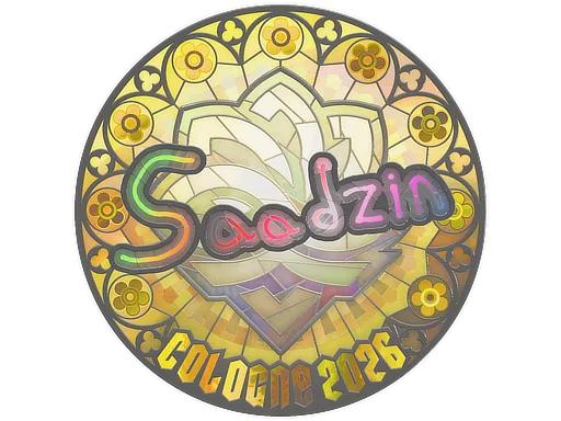 Sticker | saadzin (Holo) | Cologne 2026