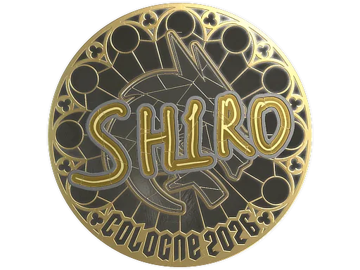 Sticker Slab | sh1ro (Gold) | Cologne 2026