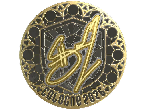 Sticker Slab | siuhy (Gold) | Cologne 2026