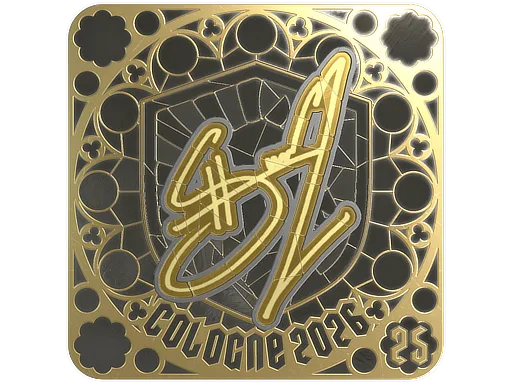 Sticker Slab | siuhy (Gold, Ranked) | Cologne 2026