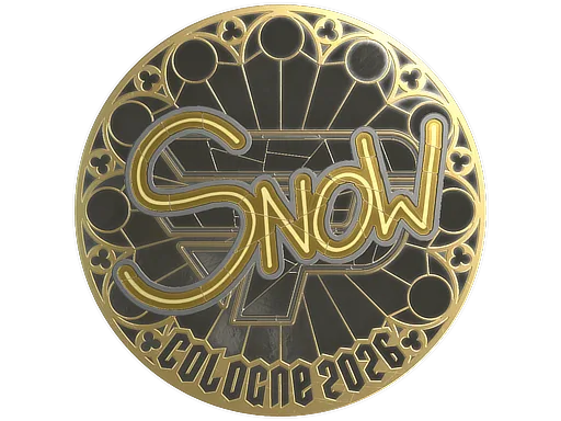 Sticker | snow (Gold) | Cologne 2026