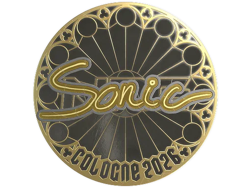 Sticker | Sonic (Gold) | Cologne 2026