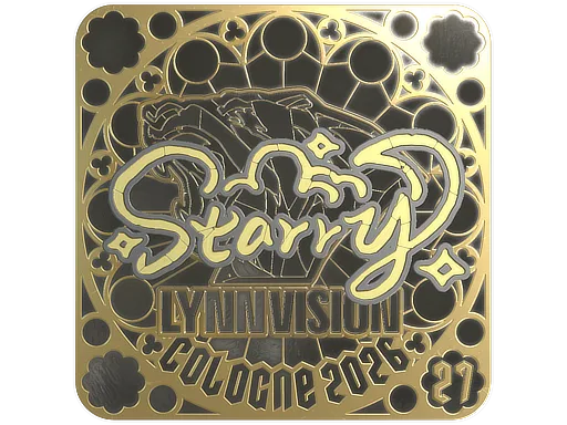 Sticker Slab | Starry (Gold, Ranked) | Cologne 2026