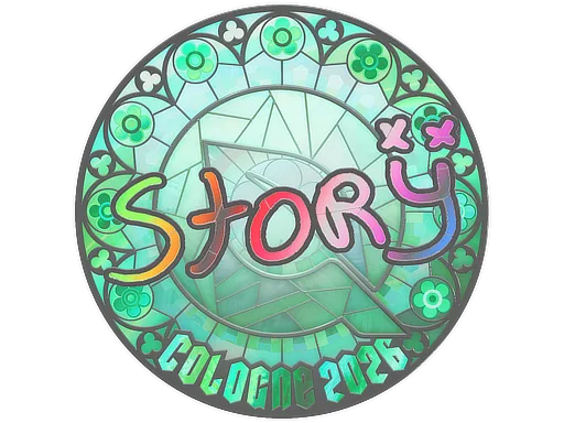 Sticker Slab | story (Holo) | Cologne 2026