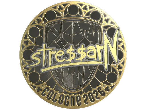 Sticker | stressarN (Gold) | Cologne 2026