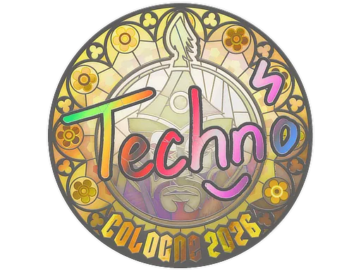 Sticker | Techno4K (Holo) | Cologne 2026