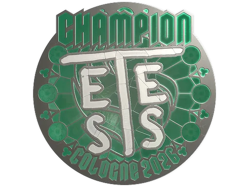 Sticker Slab | TeSeS (Foil, Champion) | Cologne 2026
