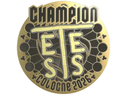 Sticker | TeSeS (Gold, Champion) | Cologne 2026