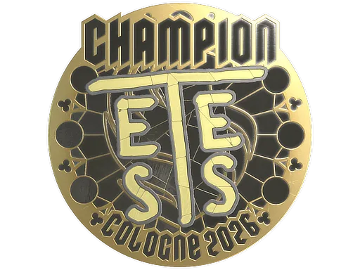 Sticker | TeSeS (Gold, Champion) | Cologne 2026