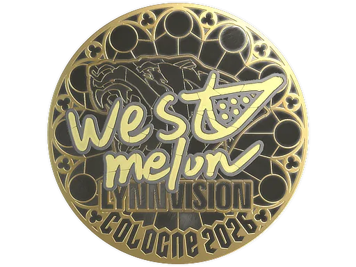 Sticker | westmelon (Gold) | Cologne 2026