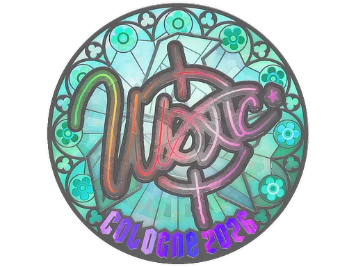 Sticker Slab | woxic (Holo) | Cologne 2026