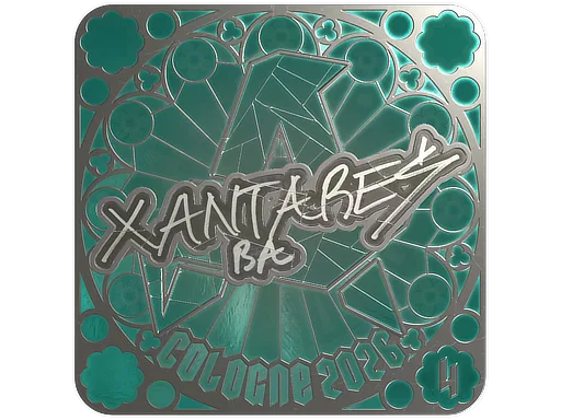 Sticker Slab | XANTARES (Foil, Ranked) | Cologne 2026