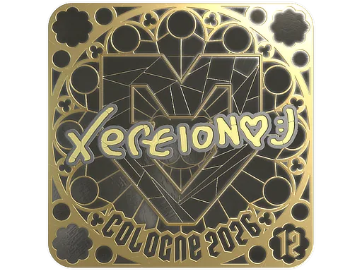Sticker Slab | xertioN (Gold, Ranked) | Cologne 2026