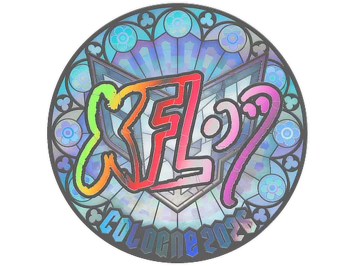Sticker | xfl0ud (Holo) | Cologne 2026