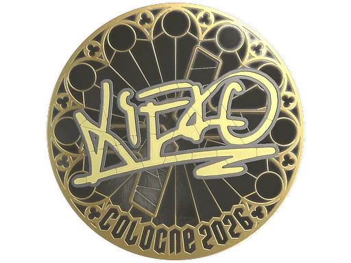 Sticker | xiELO (Gold) | Cologne 2026