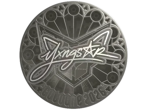 Sticker | yxngstxr (Foil) | Cologne 2026