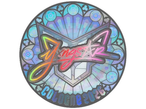 Sticker Slab | yxngstxr (Holo) | Cologne 2026