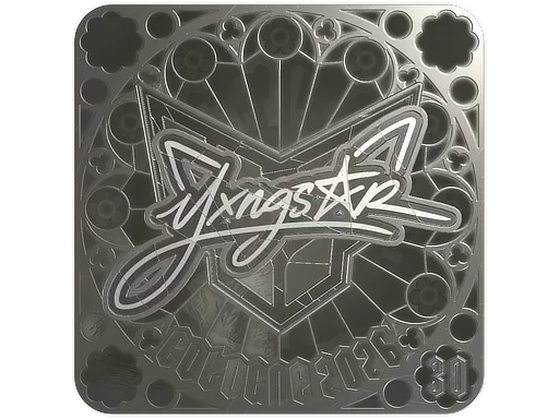 Sticker Slab | yxngstxr (Foil, Ranked) | Cologne 2026