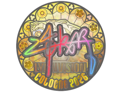Sticker Slab | z4KR (Holo) | Cologne 2026