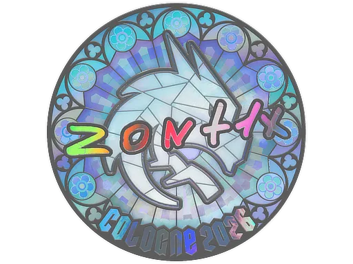 Sticker | zont1x (Holo) | Cologne 2026