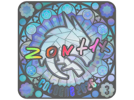 Sticker Slab | zont1x (Holo, Ranked) | Cologne 2026