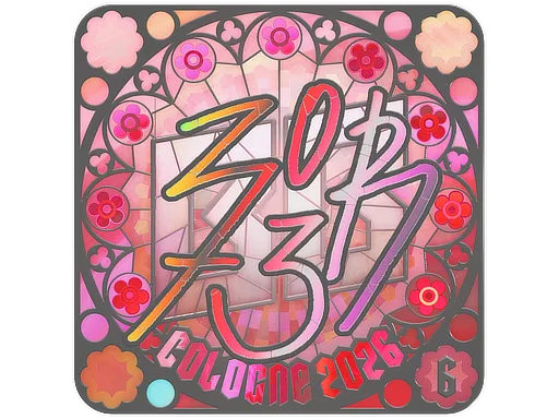 Sticker Slab | zorte (Holo, Ranked) | Cologne 2026