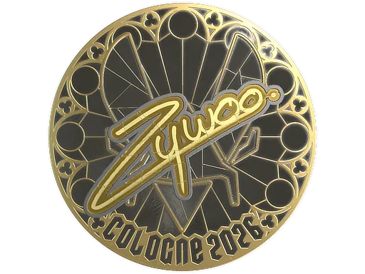 Sticker Slab | ZywOo (Gold) | Cologne 2026