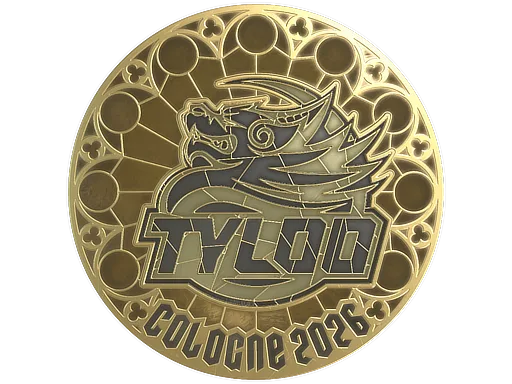 Sticker Slab | TYLOO (Gold) | Cologne 2026