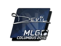 Sticker Slab | DEVIL | MLG Columbus 2016