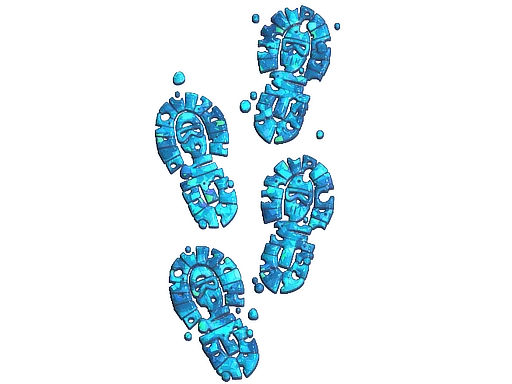 Sticker Slab | CT Tracks (Glitter)
