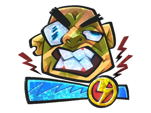 Sticker Slab | Overloaded (Glitter)